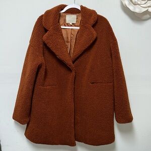 Vera and Lucy teddy bear coat size M